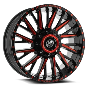 XF Off-Road – XF-226 – Black – 20″x10″ -12mm – Summer Wheels – XF-226201051271397-12GBMLR